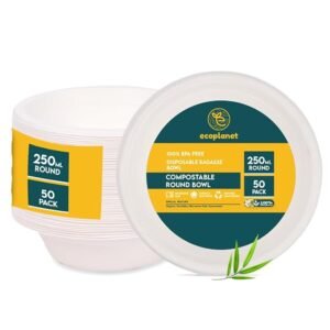 Eco Planet Disposable Bagasse Bowls
