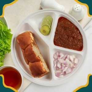 Eco Planet 4-compartment Disposable Bagasse Plates